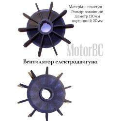 Вентилятор електродвигуна...