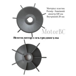 Вентилятор електродвигуна...